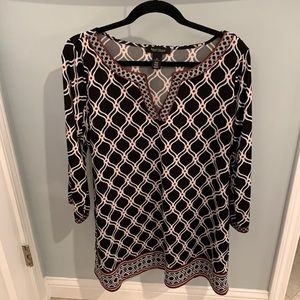 White House Black Market tunic top